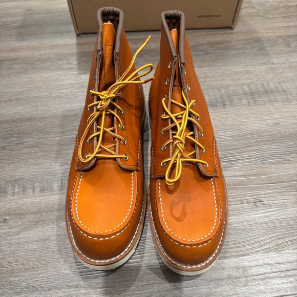 Red Wing Heritage 6” Moc Oro Legacy Lace Up Leather Boots 875 main image 13